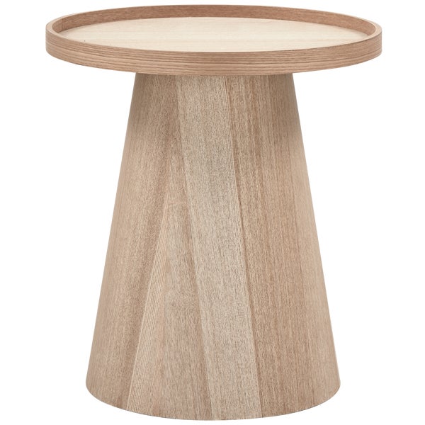 De Eekhoorn MAUD BIJZETTAFEL CONISCH HOUT NATUREL 50XØ45 CM