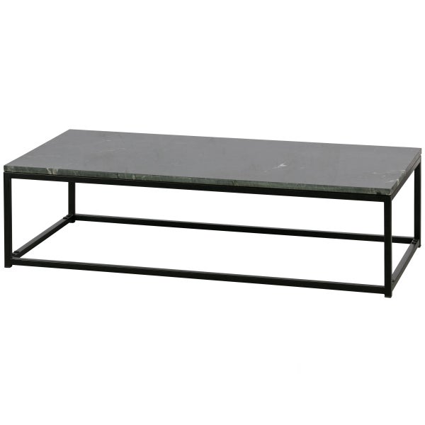 De Eekhoorn MELLOW SALONTAFEL MARMER ZWART 32x120x60