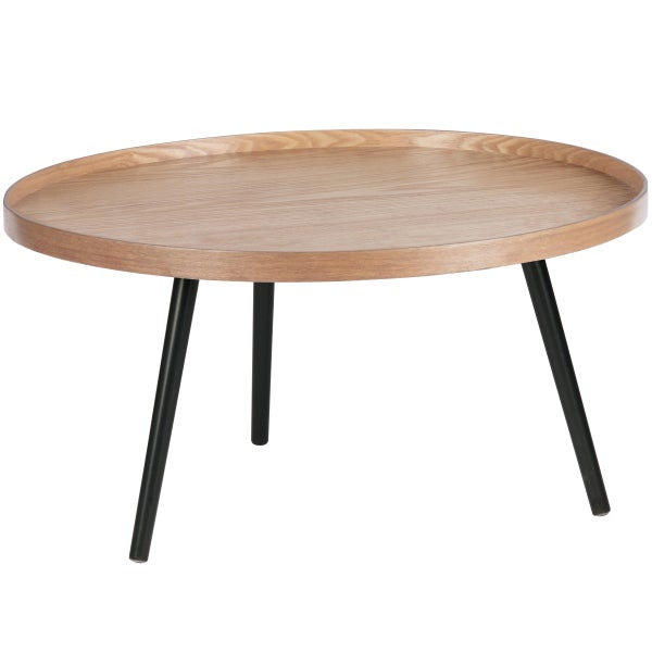 De Eekhoorn MESA BIJZETTAFEL XL HOUT NATUREL 39xØ78