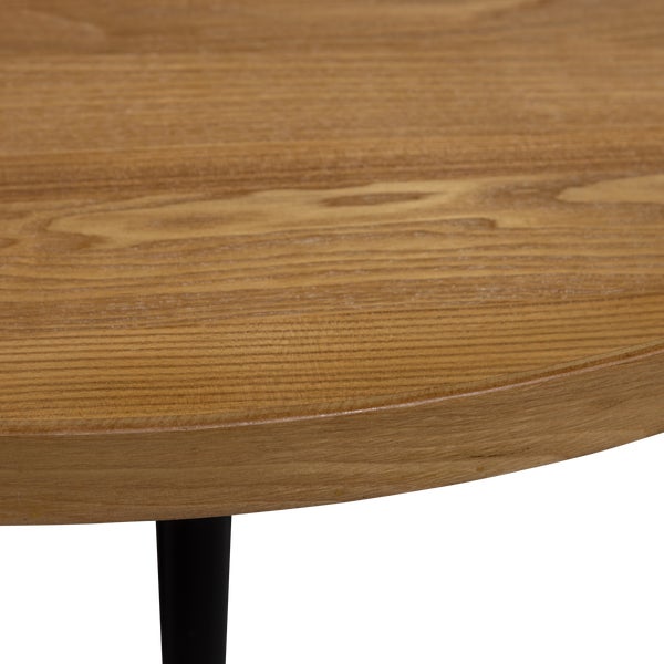 De Eekhoorn MESA BIJZETTAFEL XXL HOUT NATUREL 36xØ100 CM