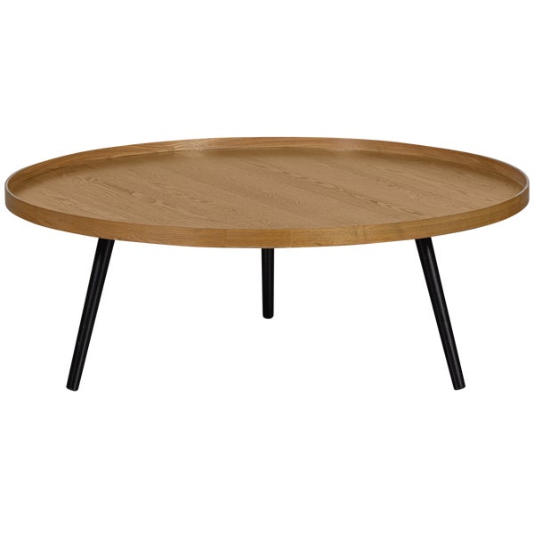 De Eekhoorn MESA BIJZETTAFEL XXL HOUT NATUREL 36xØ100 CM