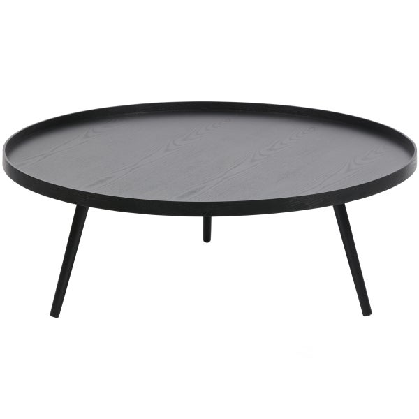 De Eekhoorn MESA BIJZETTAFEL XXL HOUT ZWART 36xØ100