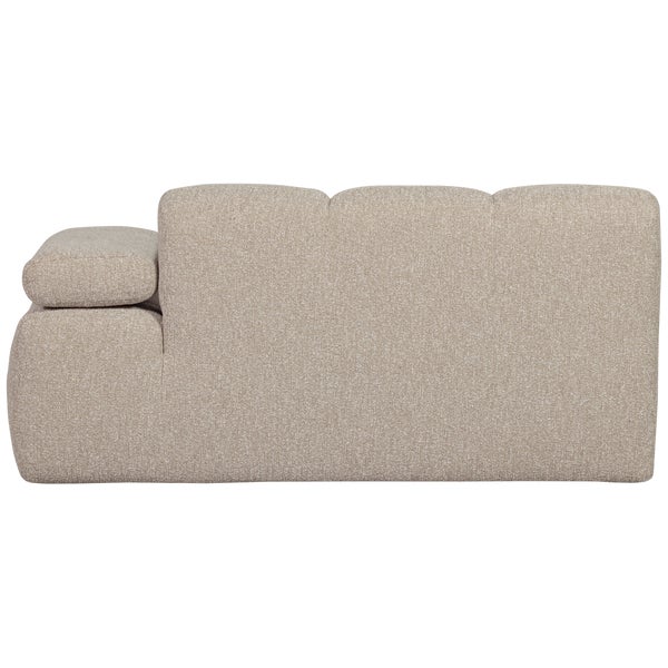 De Eekhoorn MOJO 1 5-ZITS ELEMENT ARM RECHTS BOUCLÉ BEIGE MELANGE