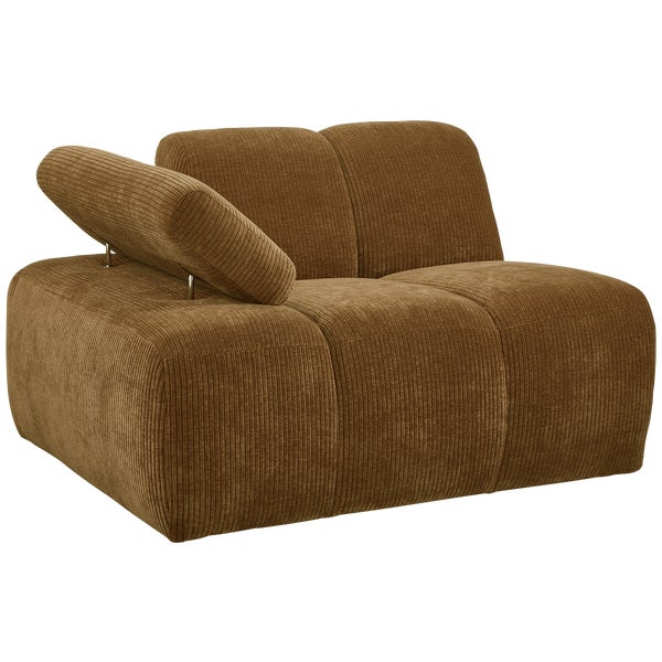 de eekhoorn MOJO 1-ZITS ELEMENT ARM LINKS RIBSTOF HONINGGEEL