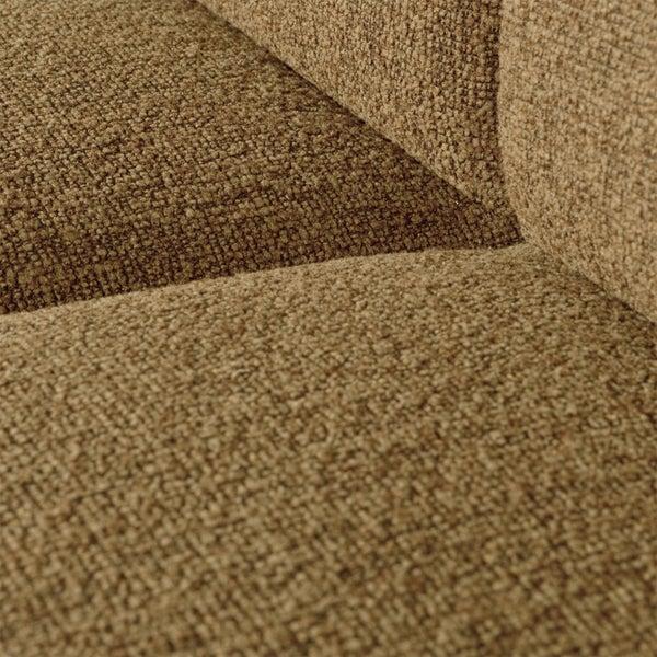 De Eekhoorn MOJO 1-ZITS ELEMENT BOUCLÉ GEEL/BRUIN MELANGE