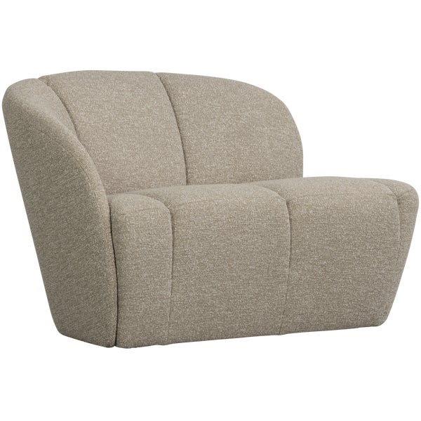 De Eekhoorn MOJO 2-ZITS BANKJE LINKS BOUCLÉ BEIGE MELANGE