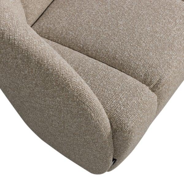 De Eekhoorn MOJO 2-ZITS BANKJE LINKS BOUCLÉ BEIGE MELANGE