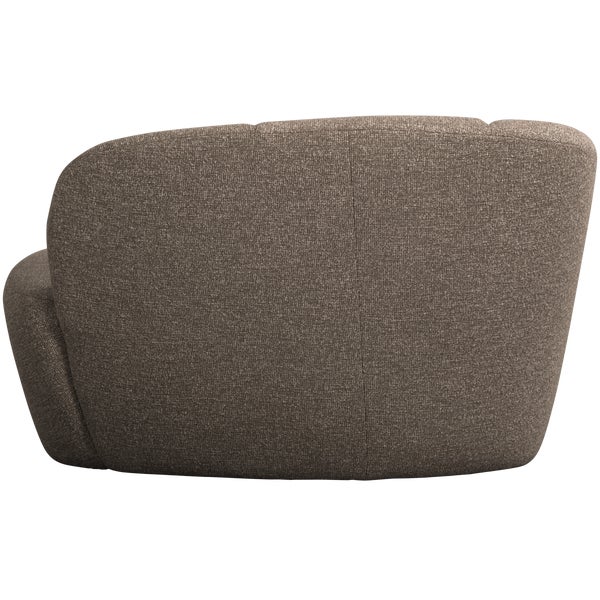 De Eekhoorn MOJO 2-ZITS BANKJE LINKS BOUCLÉ BRUIN MELANGE