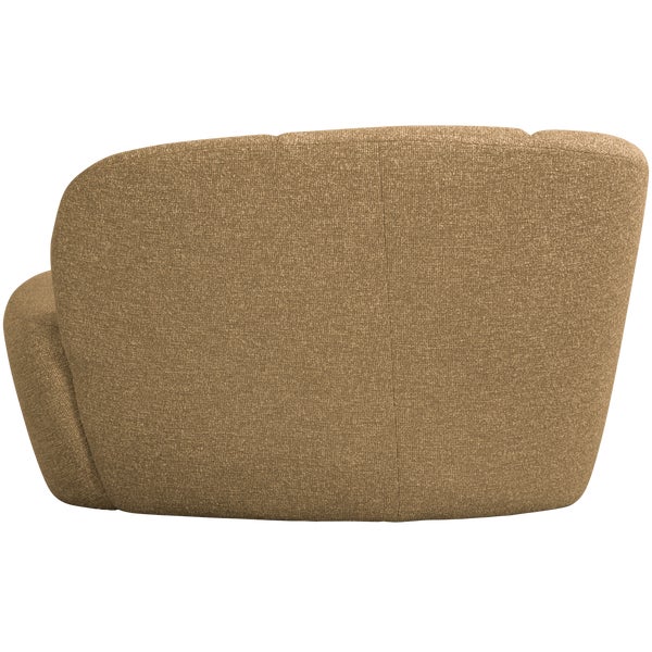 De Eekhoorn MOJO 2-ZITS BANKJE LINKS BOUCLÉ GEEL/BRUIN MELANGE