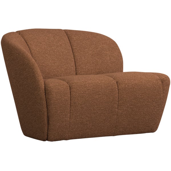 De Eekhoorn MOJO 2-ZITS BANKJE LINKS BOUCLÉ ROESTBRUIN MELANGE