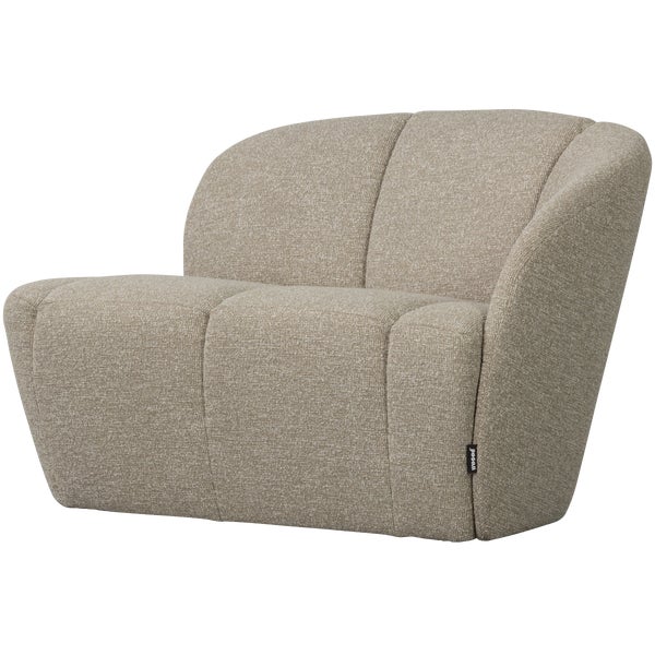 De Eekhoorn MOJO 2-ZITS BANKJE RECHTS BOUCLÉ BEIGE MELANGE