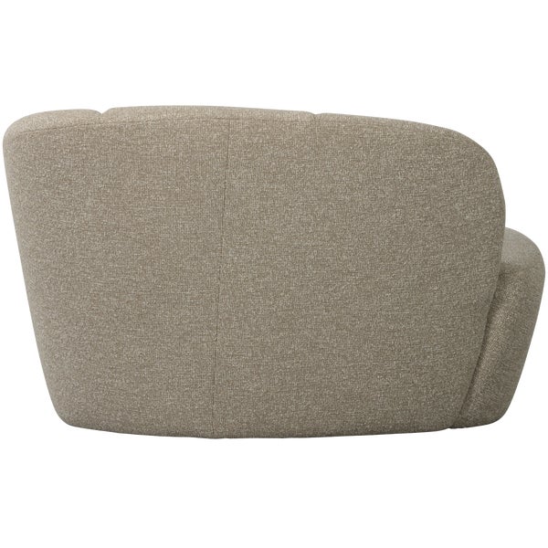 De Eekhoorn MOJO 2-ZITS BANKJE RECHTS BOUCLÉ BEIGE MELANGE