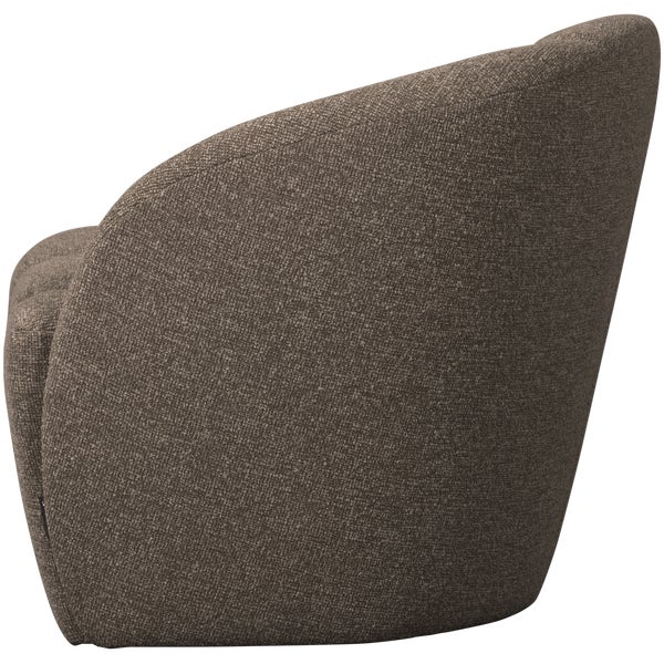 de eekhoorn MOJO 2-ZITS BANKJE RECHTS BOUCLÉ BRUIN MELANGE