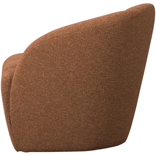 de eekhoorn MOJO 2-ZITS BANKJE RECHTS BOUCLÉ ROESTBRUIN MELANGE