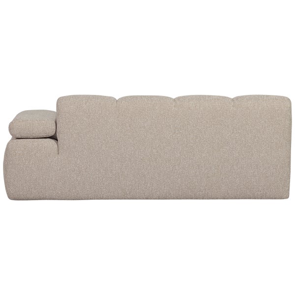 De Eekhoorn MOJO 2-ZITS ELEMENT ARM RECHTS BOUCLÉ BEIGE MELANGE