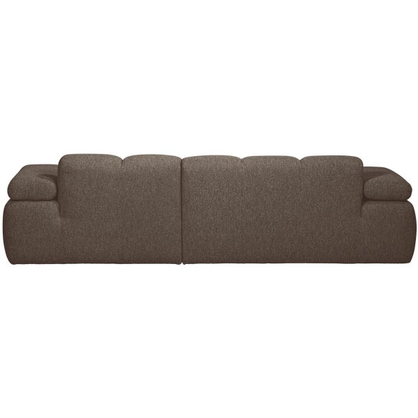 De Eekhoorn MOJO CHAISE LONGUE BANK RECHTS BOUCLÉ BRUIN MELANGE