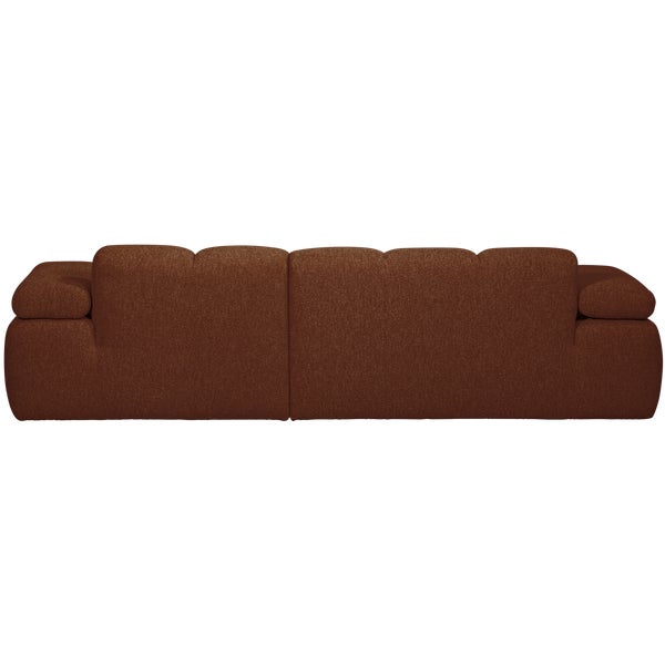 De Eekhoorn MOJO CHAISE LONGUE BANK RECHTS BOUCLÉ ROESTBRUIN MELANGE