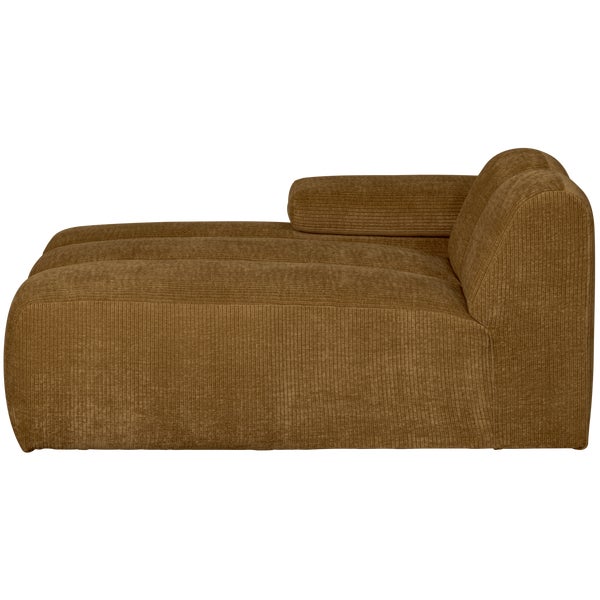 de eekhoorn MOJO CHAISE LONGUE ELEMENT LINKS RIBSTOF HONINGGEEL
