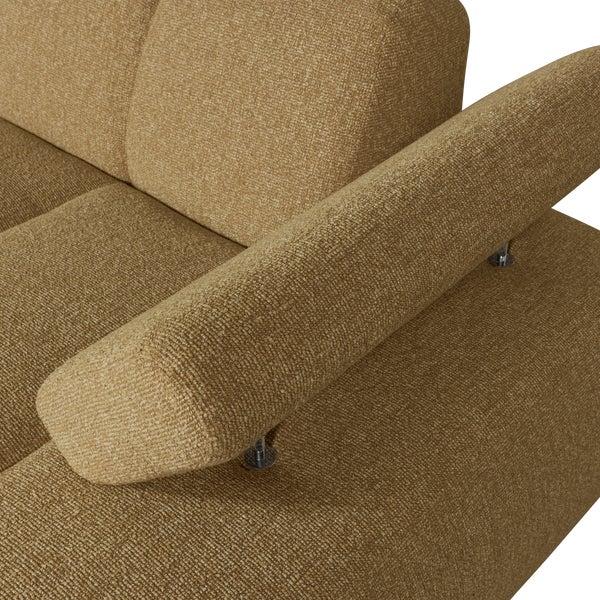 De Eekhoorn MOJO CHAISE LONGUE ELEMENT RECHTS BOUCLÉ GEEL/BRUIN MELANGE