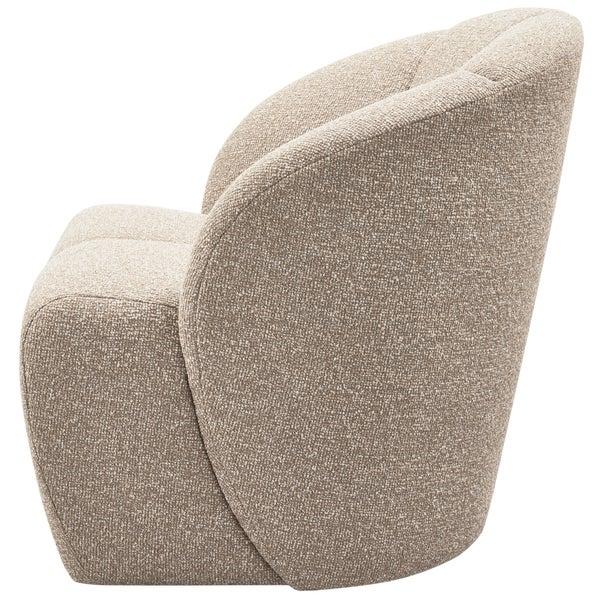 de eekhoorn MOJO DRAAIFAUTEUIL BOUCLÉ BEIGE MELANGE