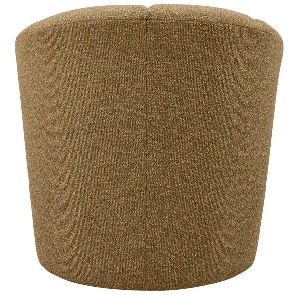 De Eekhoorn MOJO DRAAIFAUTEUIL BOUCLÉ GEEL/BRUIN MELANGE