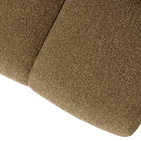 De Eekhoorn MOJO EETBANKJE 164 CM BOUCLÉ GEEL/BRUIN MELANGE