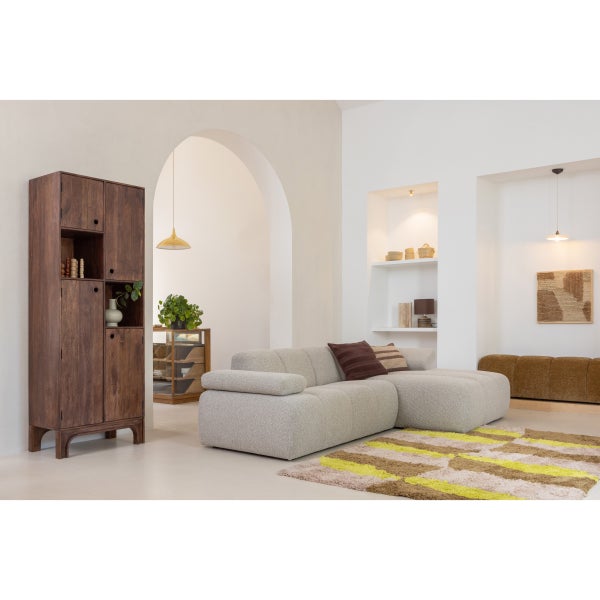 De Eekhoorn MOJO EETBANKJE 164 CM RIBSTOF HONINGGEEL