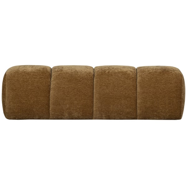 de eekhoorn MOJO EETBANKJE 164 CM RIBSTOF HONINGGEEL