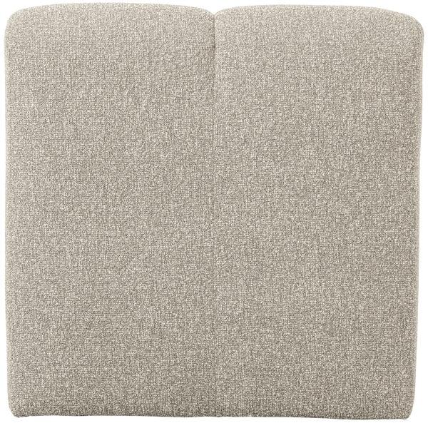 De Eekhoorn MOJO EETBANKJE 84 CM MET RUGLEUNING BOUCLÉ BEIGE MELANGE