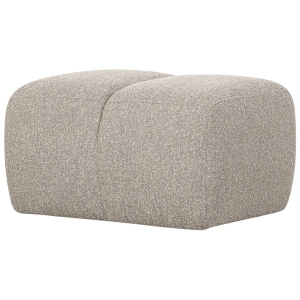 De Eekhoorn MOJO POEF 45X84X64 CM BOUCLÉ BEIGE MELANGE