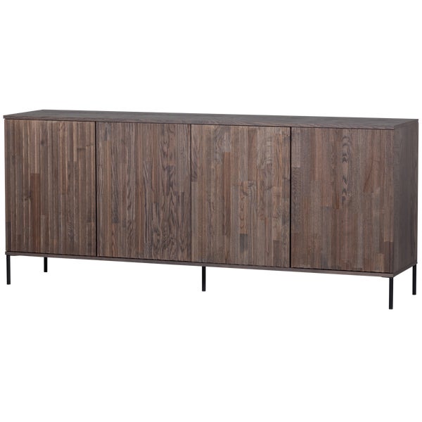De Eekhoorn NEW GRAVURE DRESSOIR 200 CM ESSEN FINEER ESPRESSO [fsc]