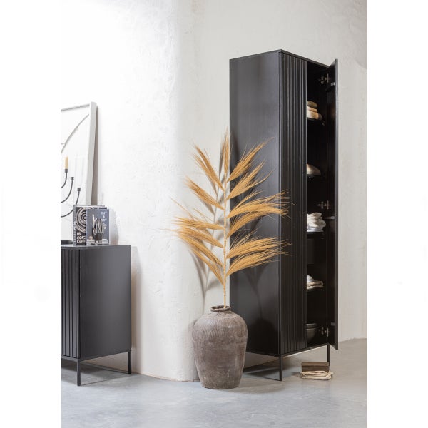 De Eekhoorn NEW GRAVURE DRESSOIR 200 CM GRENEN ZWART [fsc]