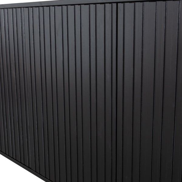 De Eekhoorn NEW GRAVURE DRESSOIR 200 CM GRENEN ZWART [fsc]