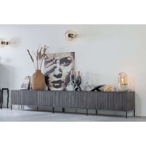 De Eekhoorn NEW GRAVURE TV MEUBEL 100 CM ESSEN FINEER ESPRESSO [fsc]