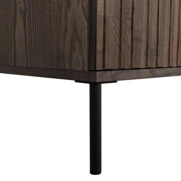 De Eekhoorn NEW GRAVURE TV MEUBEL 100 CM ESSEN FINEER ESPRESSO [fsc]