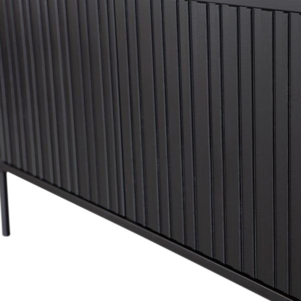 De Eekhoorn NEW GRAVURE TV MEUBEL 150 CM GRENEN ZWART [fsc]