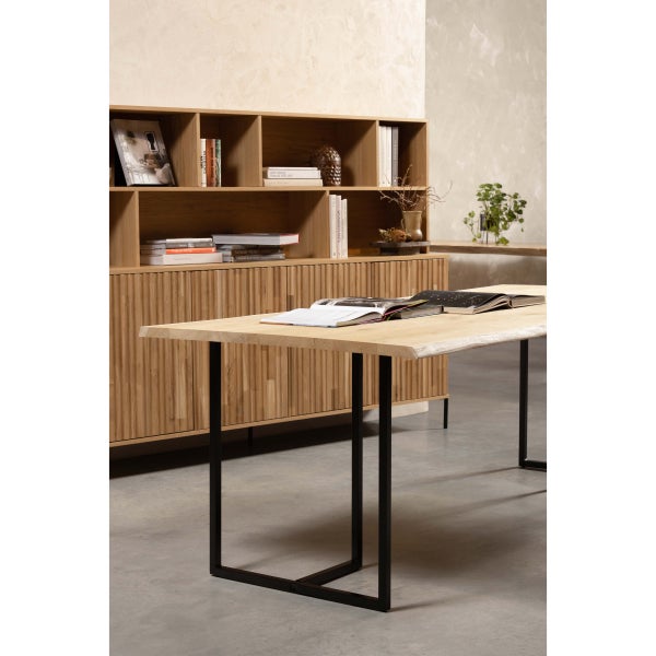 De Eekhoorn NEW GRAVURE WANDKAST EIKEN BLANKE LAK [fsc]