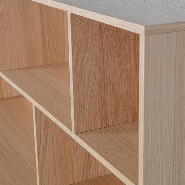 De Eekhoorn NEW GRAVURE WANDKAST EIKEN BLANKE LAK [fsc]