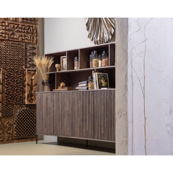 De Eekhoorn NEW GRAVURE WANDKAST ESSEN FINEER ESPRESSO [fsc]