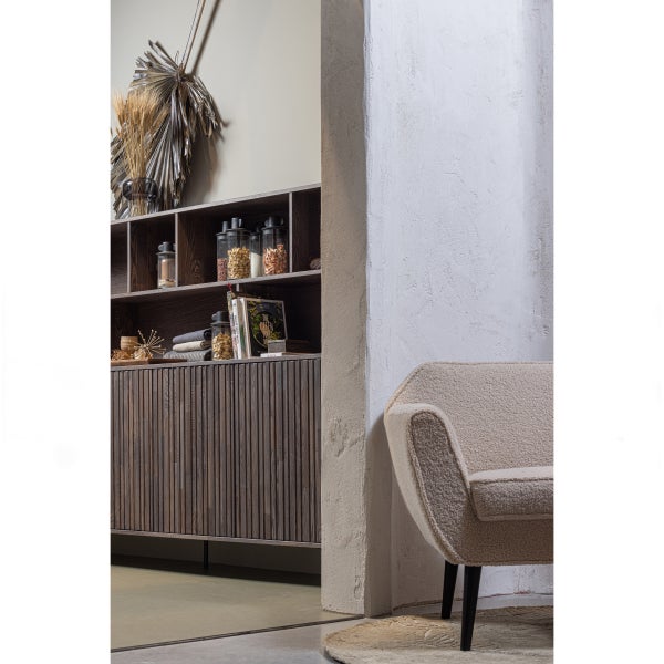 De Eekhoorn NEW GRAVURE WANDKAST ESSEN FINEER ESPRESSO [fsc]