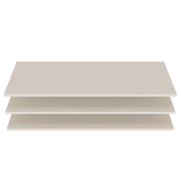 De Eekhoorn OLIVIA LEGPLANKENSET T.B.V. KLEDINGKAST GRENEN DUST [fsc]