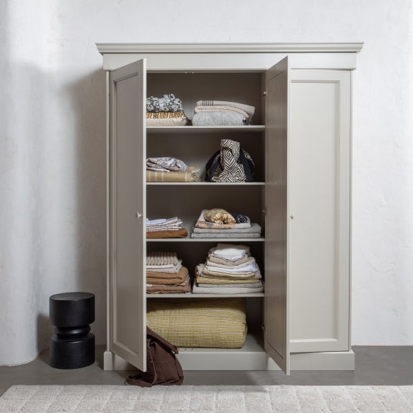 De Eekhoorn OLIVIA LEGPLANKENSET T.B.V. KLEDINGKAST GRENEN DUST [fsc]