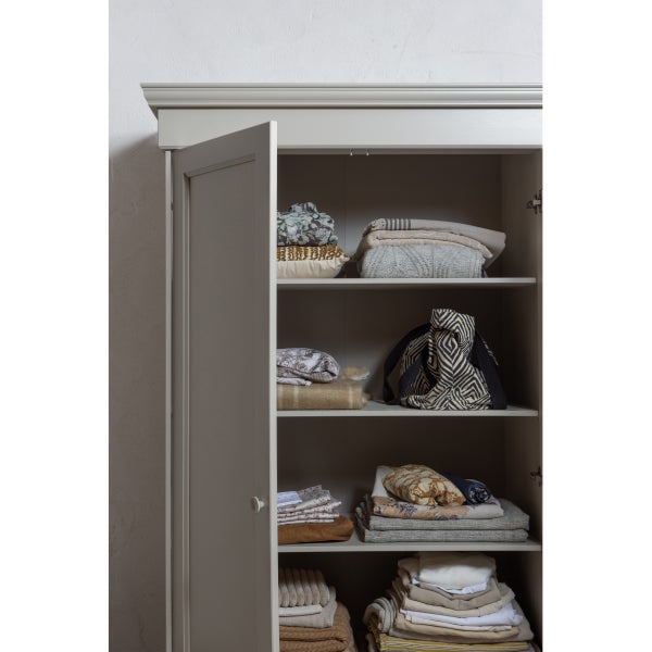 De Eekhoorn OLIVIA LEGPLANKENSET T.B.V. KLEDINGKAST GRENEN DUST [fsc]