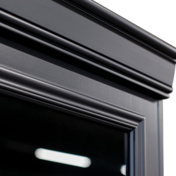 De Eekhoorn ORGANIZE VITRINEKAST 44 CM GRENEN MATZWART [fsc]