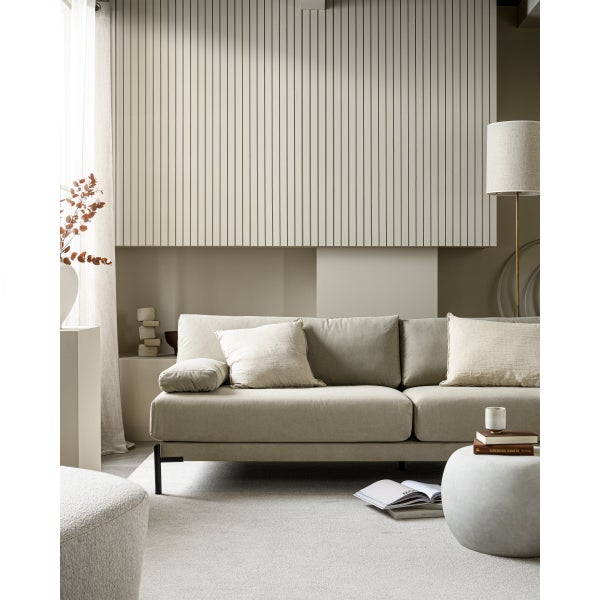 De Eekhoorn PEBBLE BIJZETTAFEL BETONLOOK WIT 35xØ50