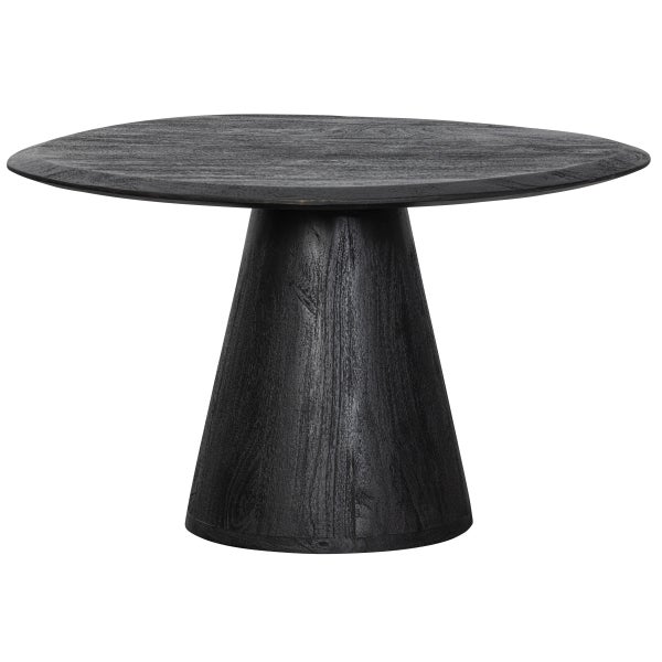 De Eekhoorn POSTURE SALONTAFEL MANGO HOUT ZWART Ø70 CM