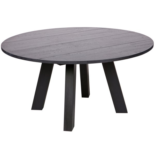 De Eekhoorn RHONDA XL EETTAFEL Ø150 CM EIKEN BLACKNIGHT [fsc]