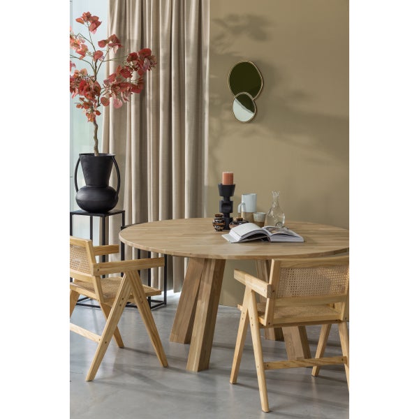 De Eekhoorn RHONDA XL EETTAFEL Ø150 CM EIKEN NATUREL [fsc]