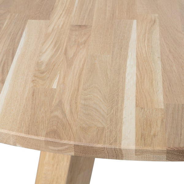 De Eekhoorn RHONDA XL EETTAFEL Ø150 CM EIKEN NATUREL [fsc]