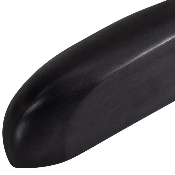 De Eekhoorn ROCK WANDPLANK ALUMINIUM ZWART 7X50X13 CM